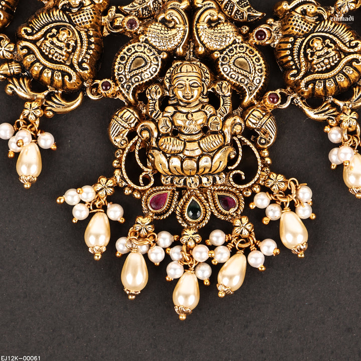 Short Necklace Kundan Nakshi
