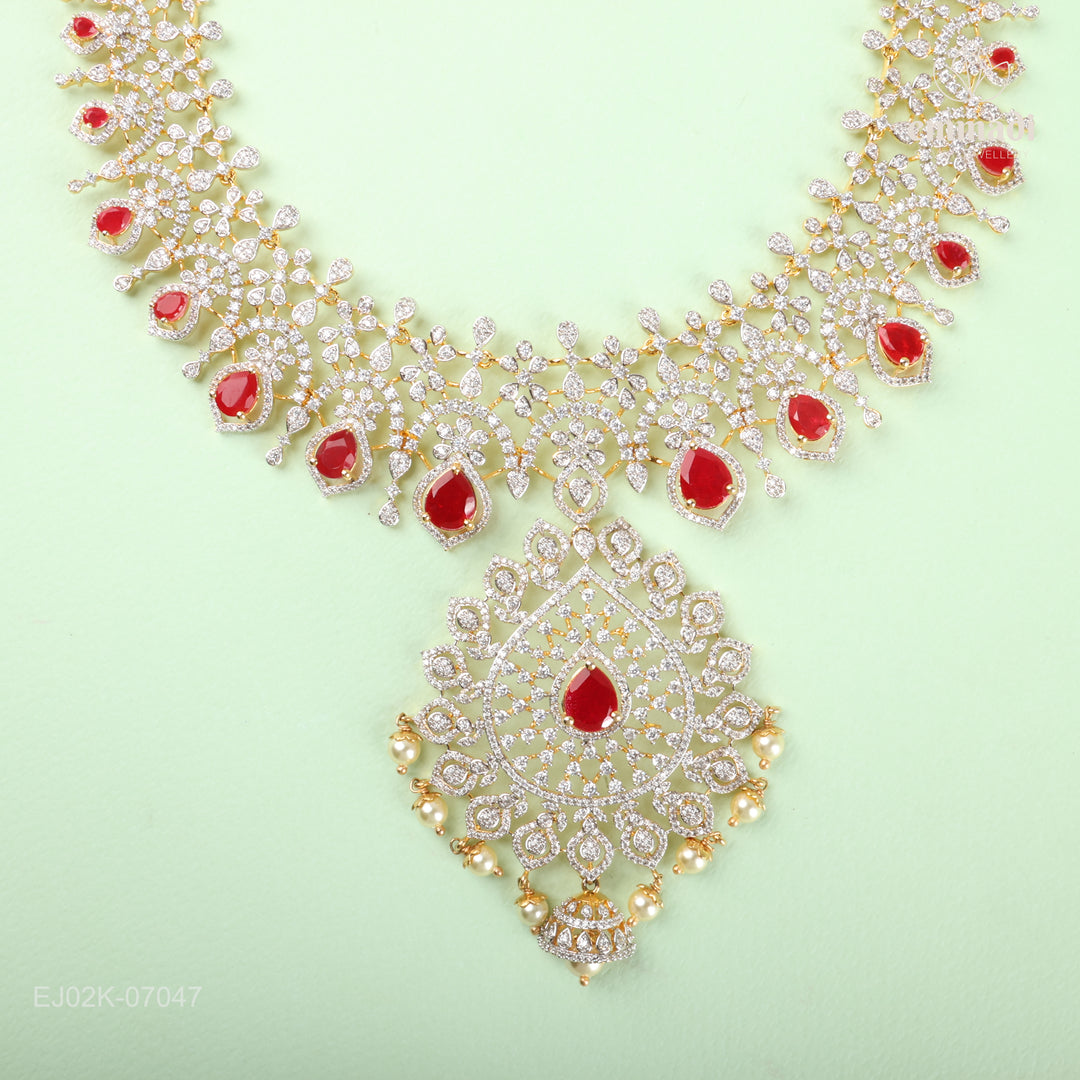 Long Necklace Premium Cz