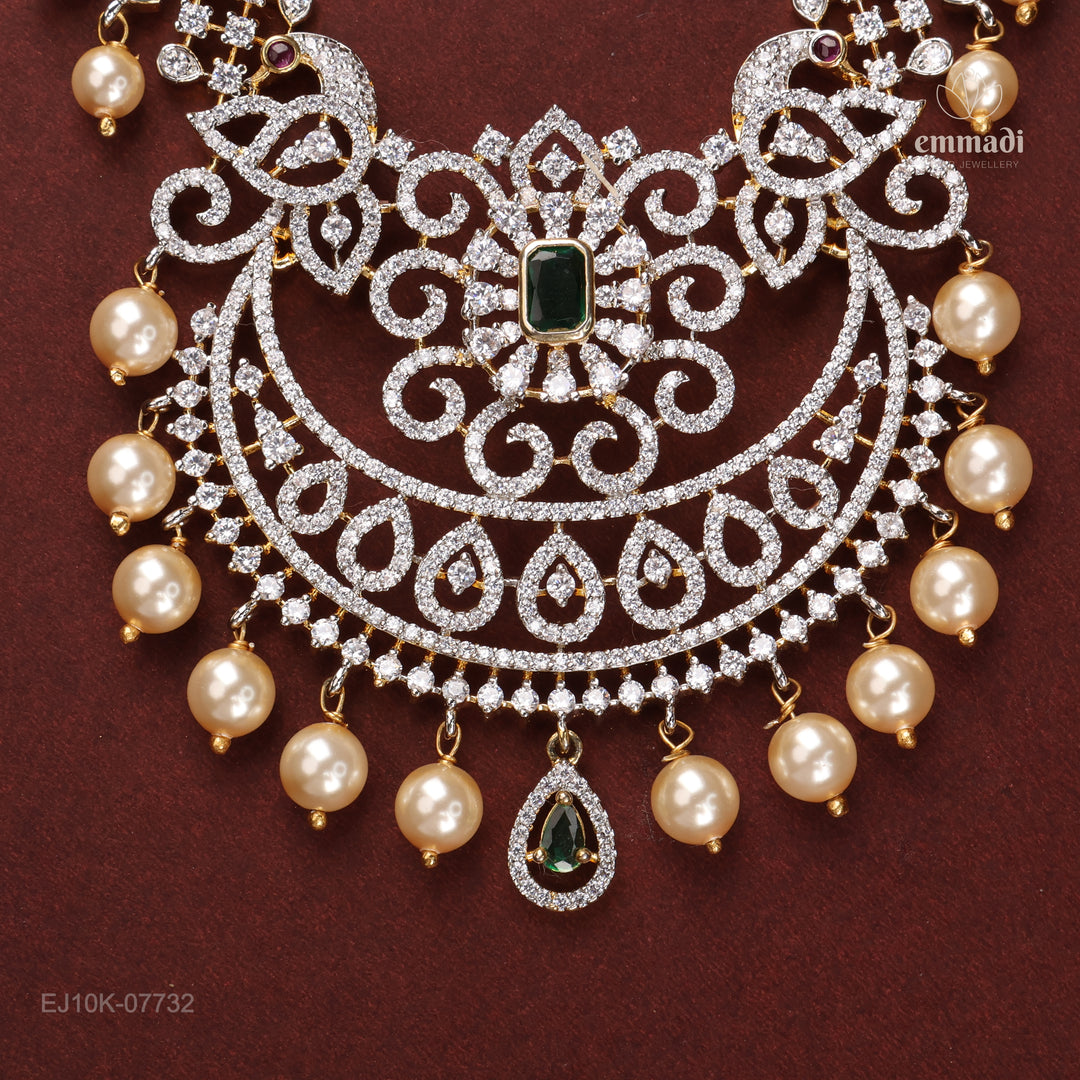 Short Necklace Premium Cz