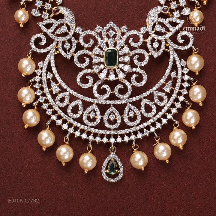 Short Necklace Premium Cz