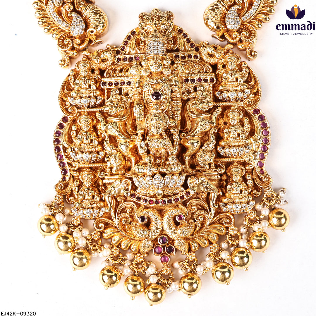 Long Necklace Premium Nakshi