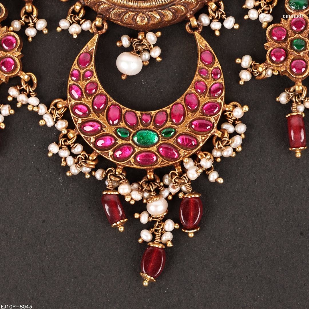 Short Necklace Kundan Nakshi