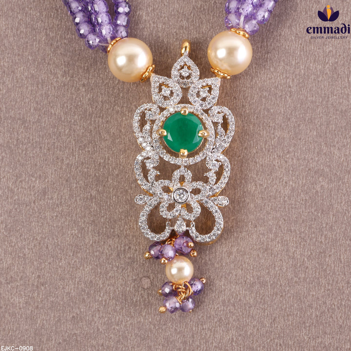 Long Necklace Premium Cz
