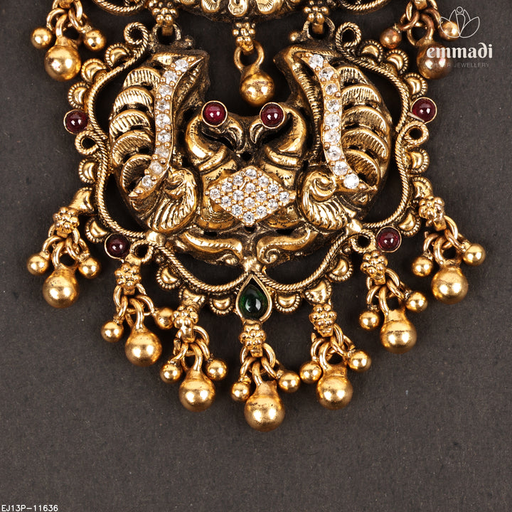Short Necklace Kundan Nakshi