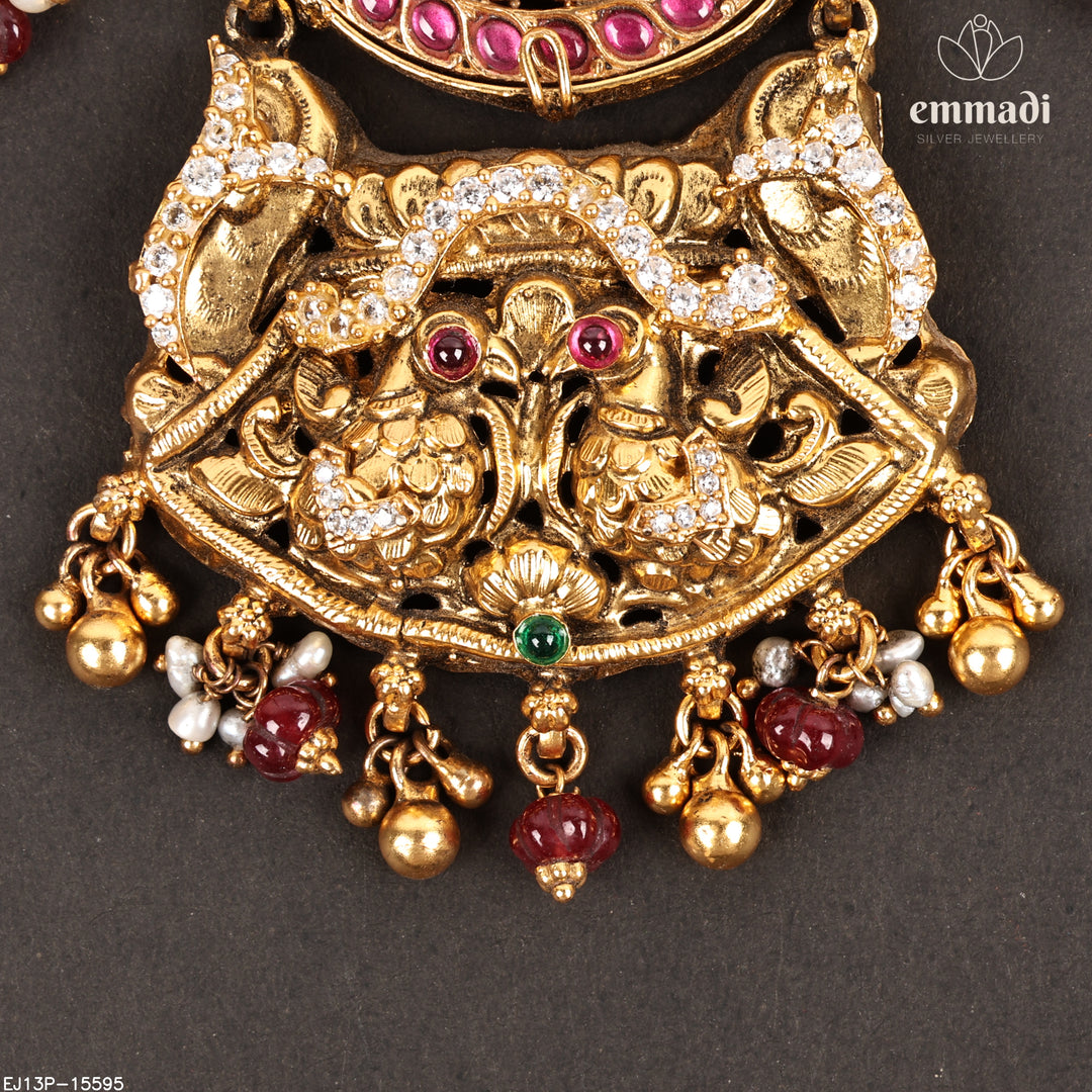 Short Necklace Kundan Nakshi