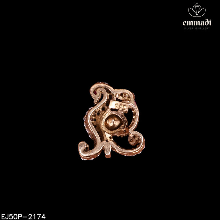 Pendant Brouch Moissanite