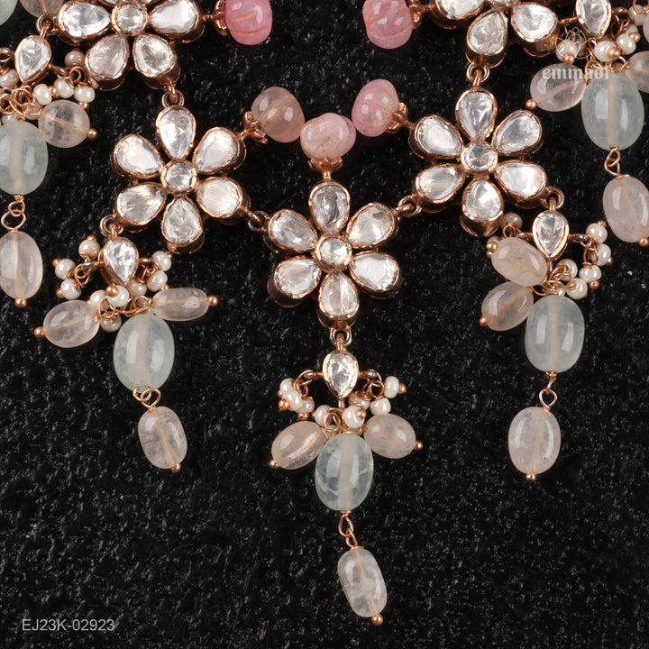 Short Necklace Gem Stone