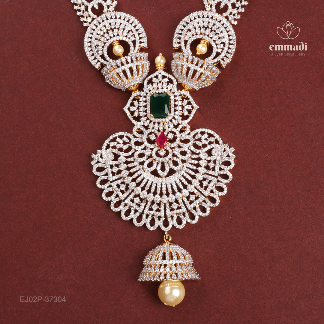 Long Necklace Premium Cz