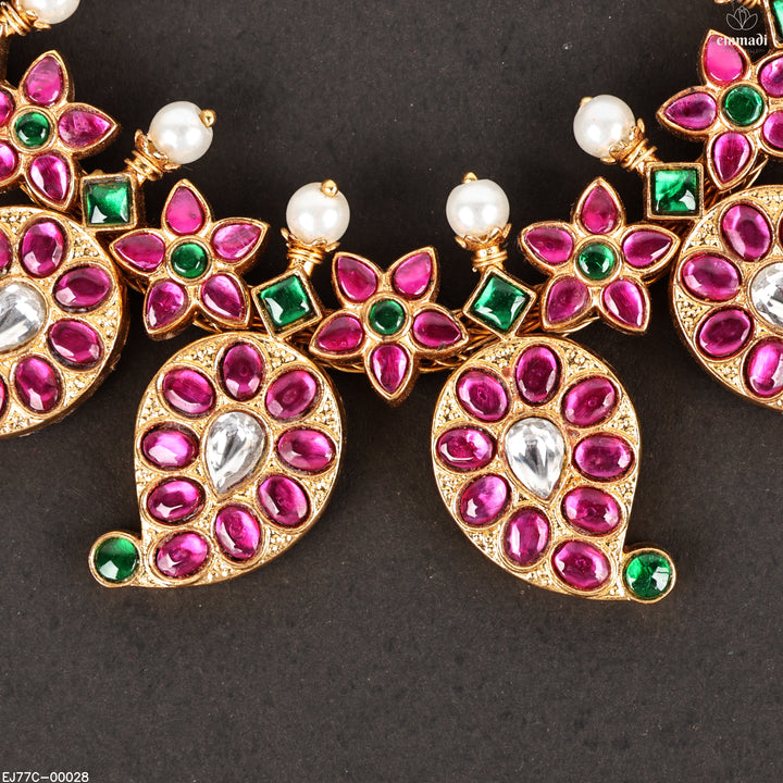 Short Necklace Kundan