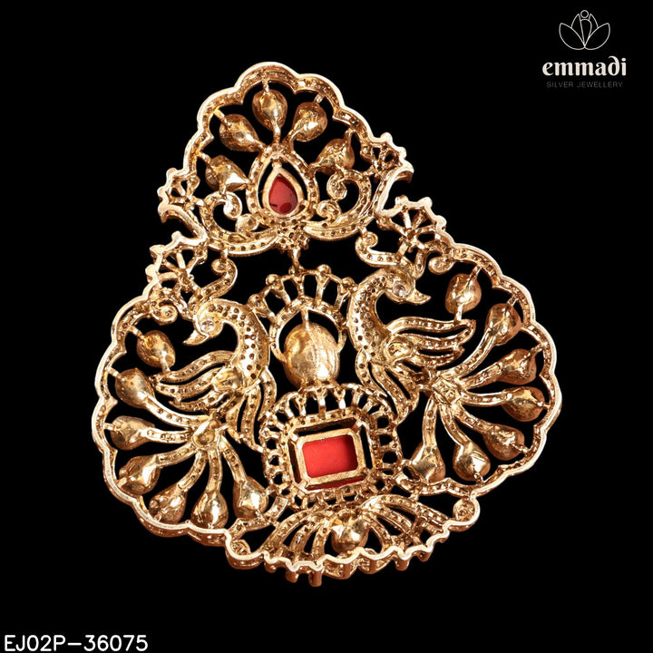 Pendant Brouch Moissanite