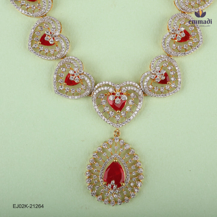 Short Necklace Premium Cz
