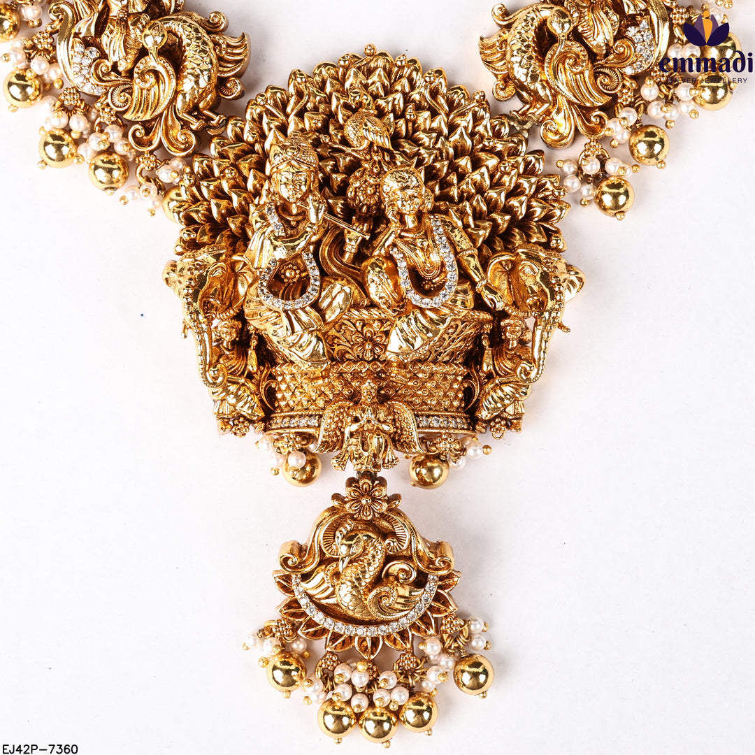 Long Necklace Premium Nakshi