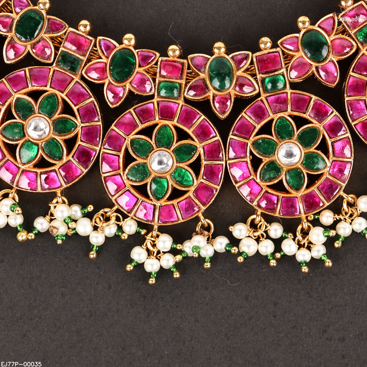 Short Necklace Kundan