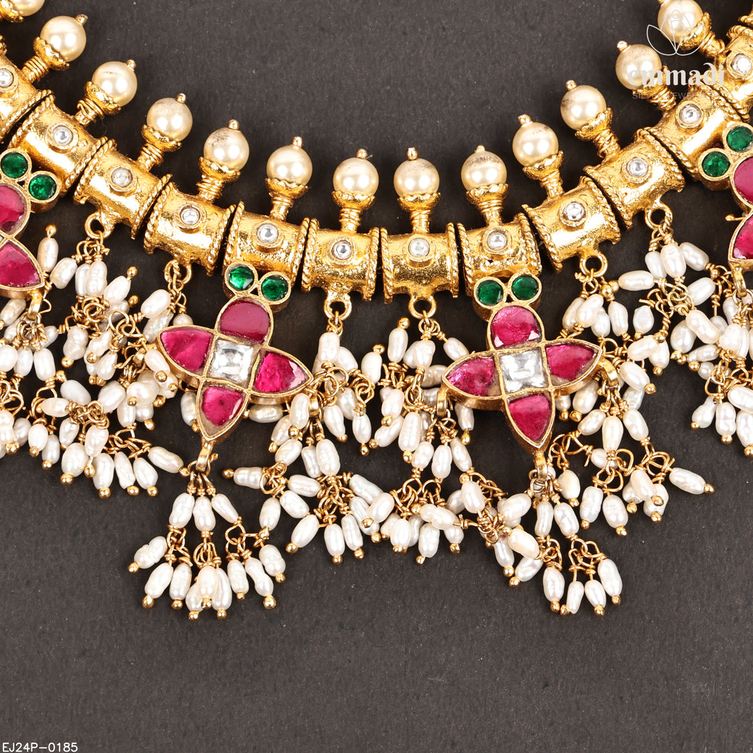 Short Necklace Kundan