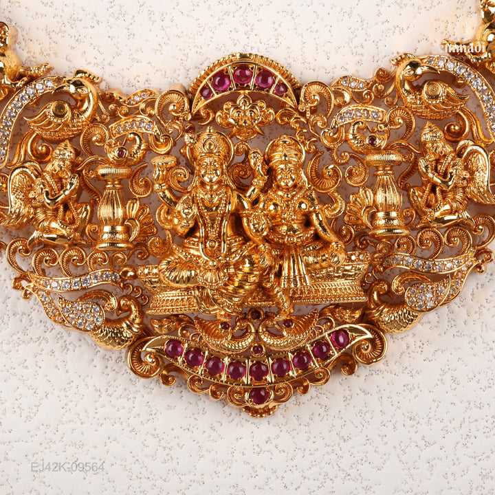 Short Necklace Premium Nakshi