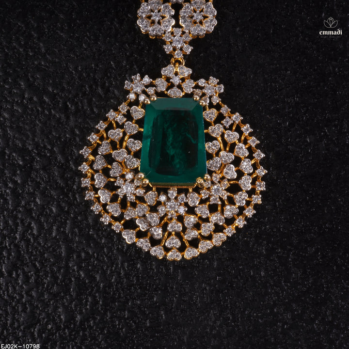 Short Necklace Premium Cz