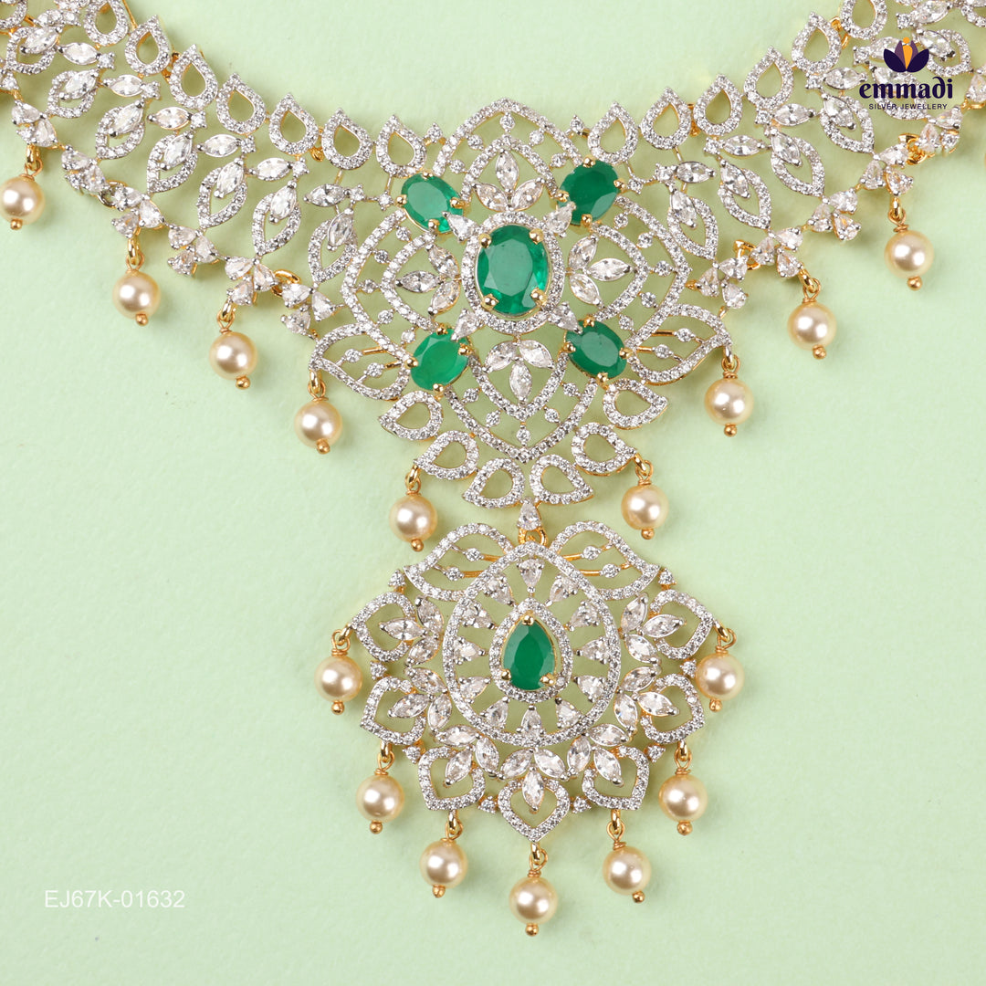 Short Necklace Premium Cz