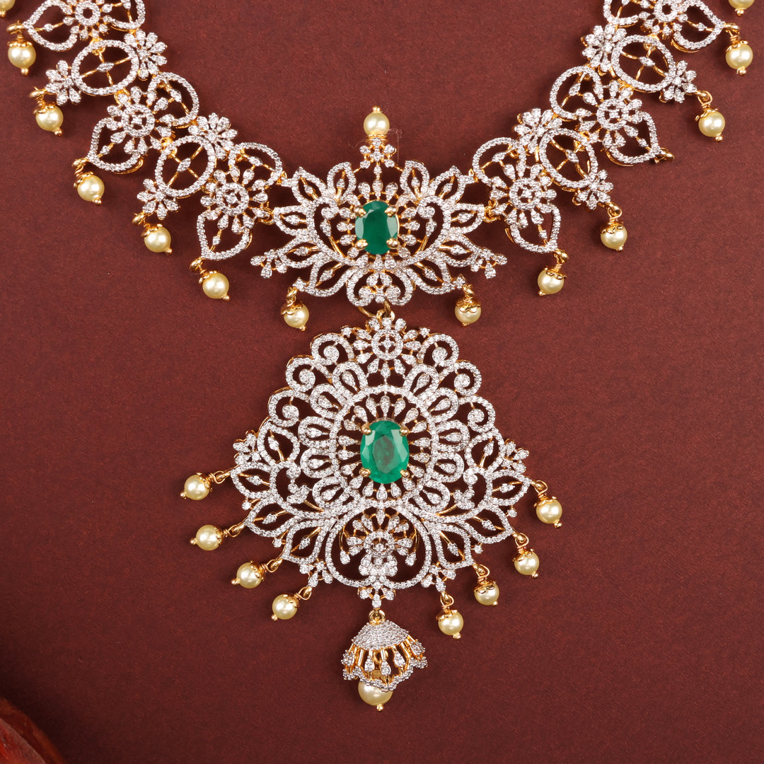Long Necklace Premium Cz