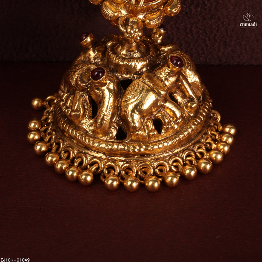 Jhumka Kundan Nakshi