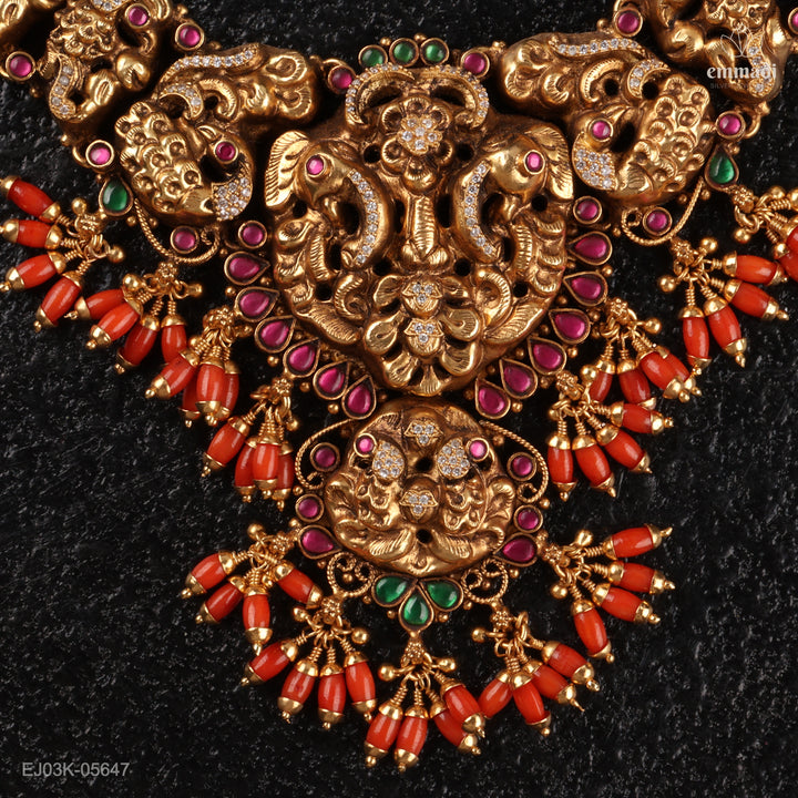 Short Necklace Kundan Nakshi