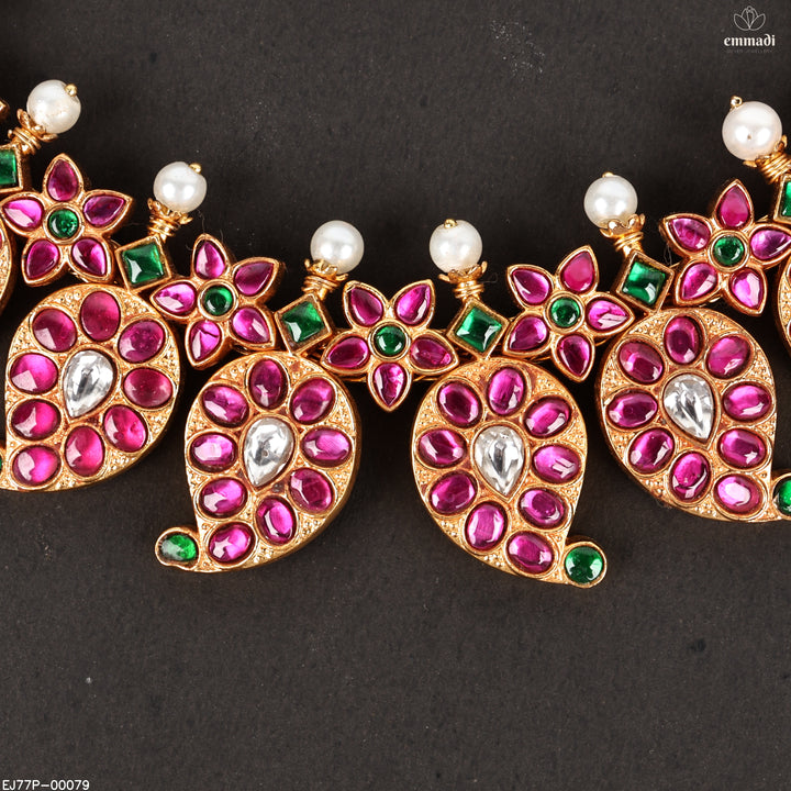Short Necklace Kundan