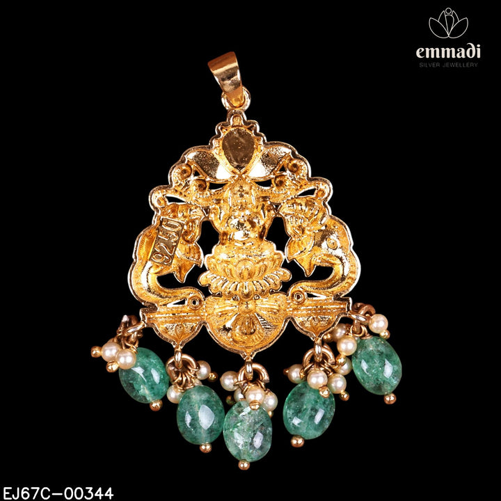 Pendant Premium Kundan Nakshi