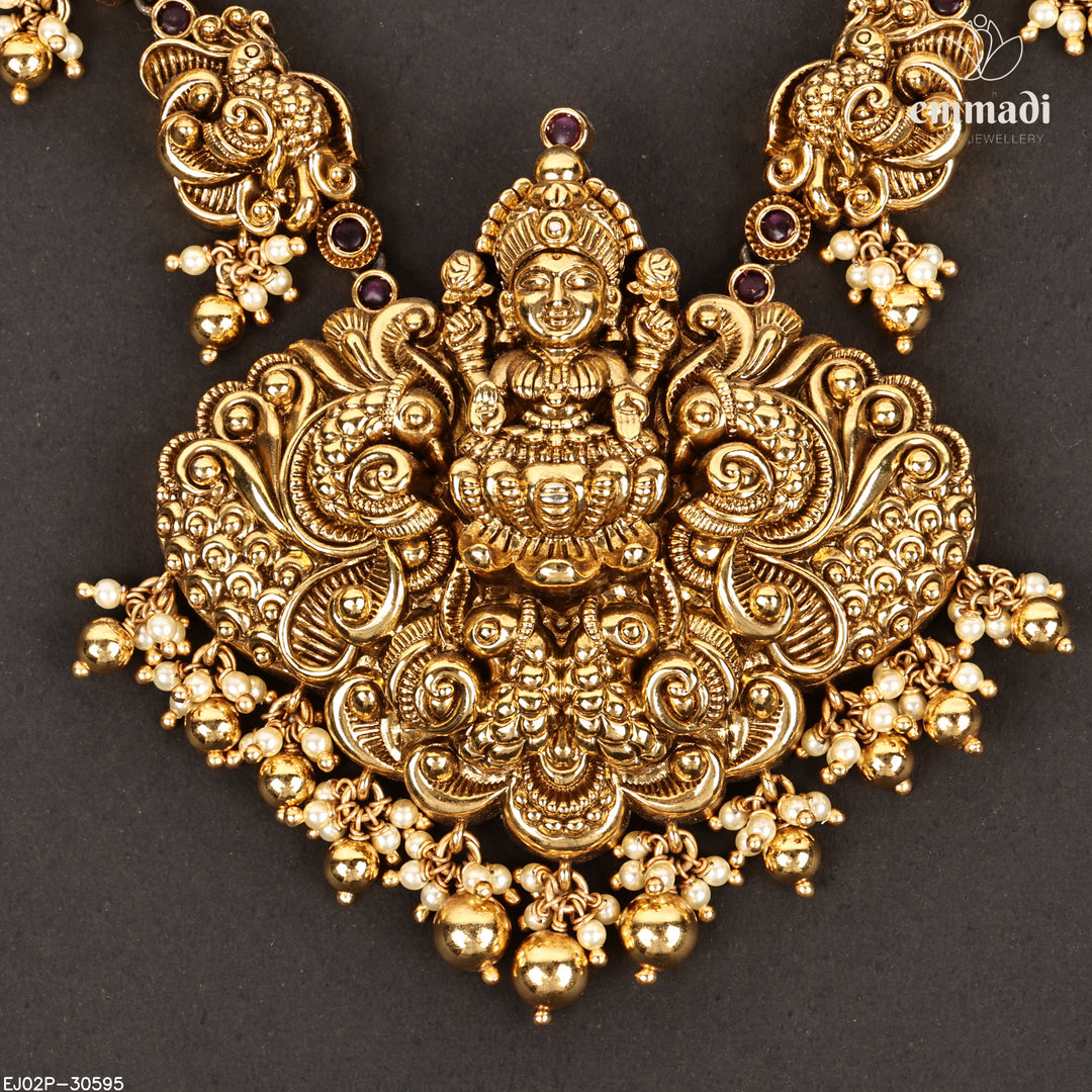 Short Necklace Premium Nakshi