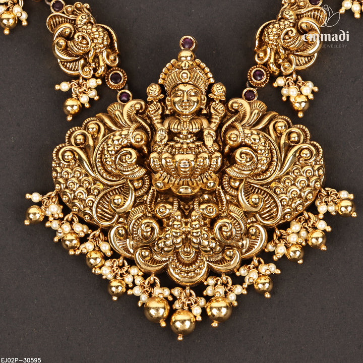 Short Necklace Premium Nakshi
