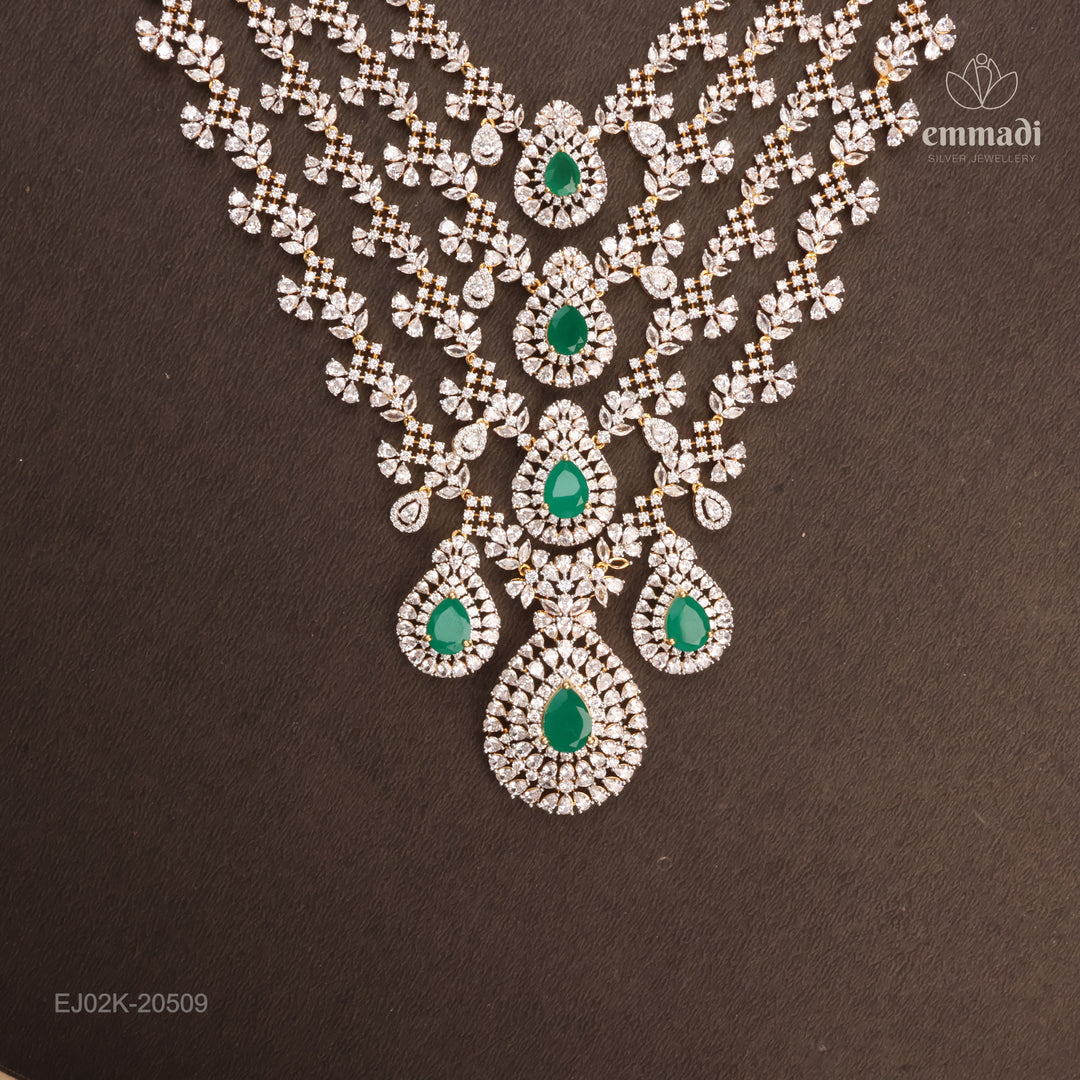 Long Necklace Premium Cz