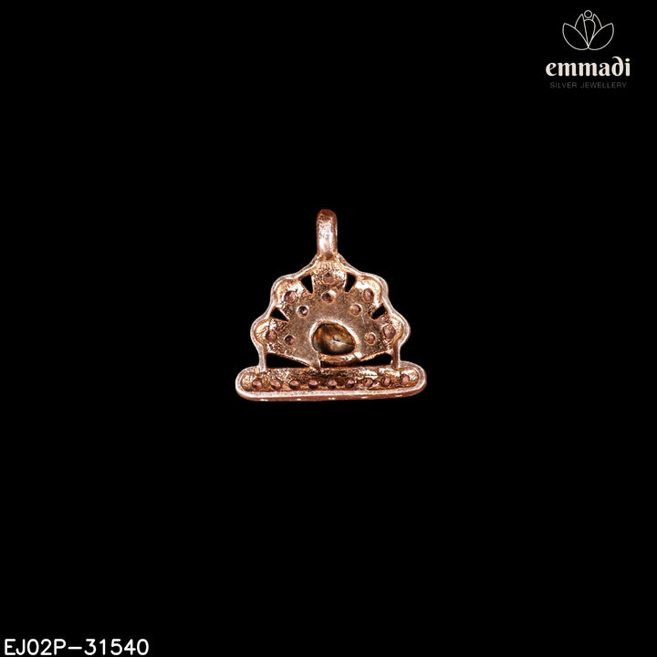 Pendant Brouch Moissanite