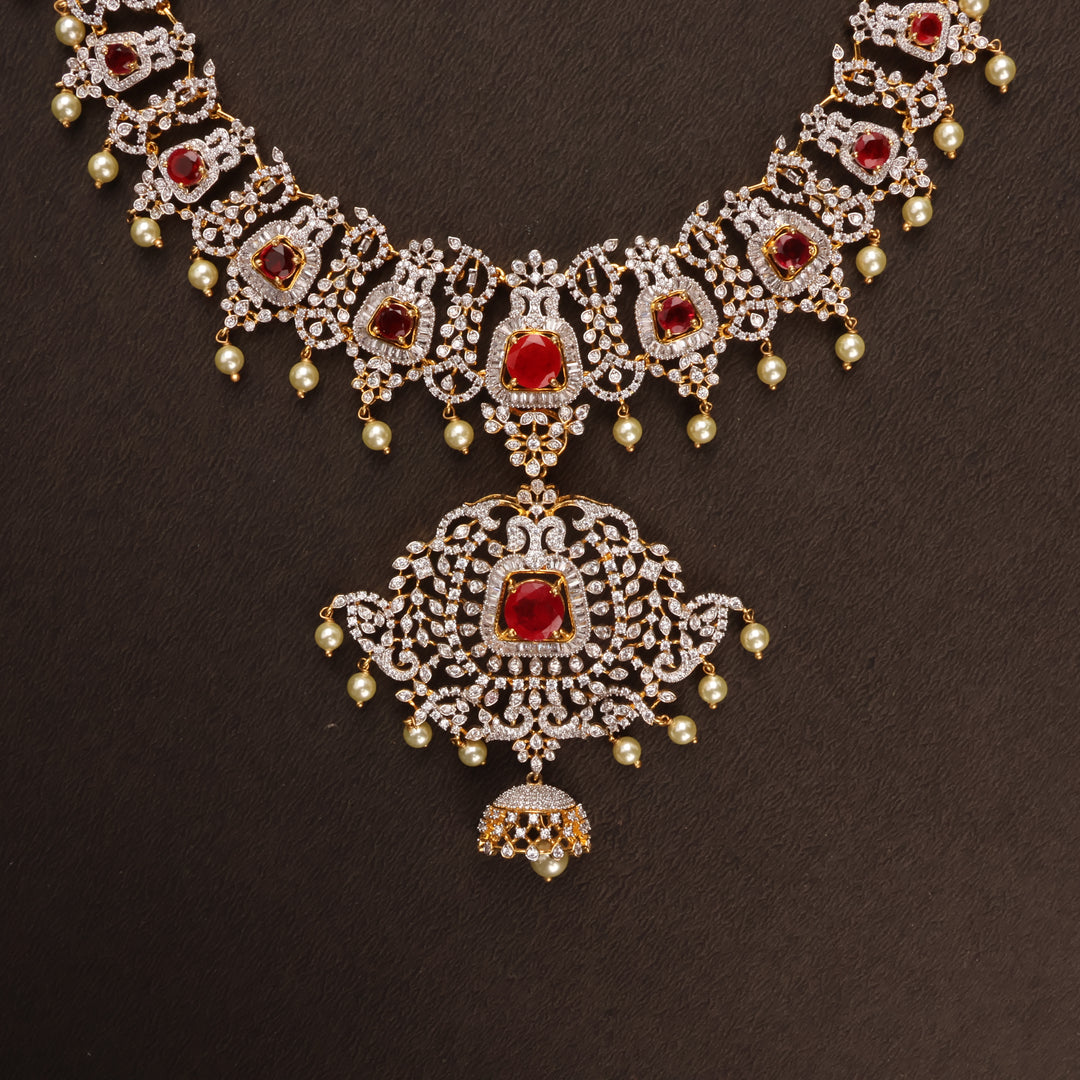 Long Necklace Premium Cz