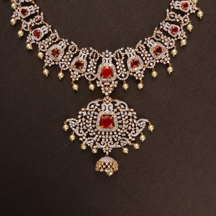 Long Necklace Premium Cz