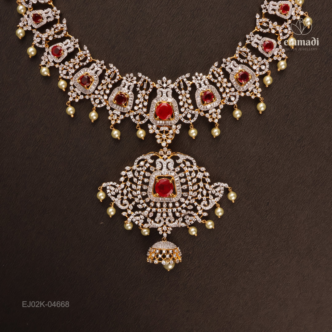 Long Necklace Premium Cz