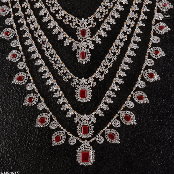 Long Necklace Premium Cz