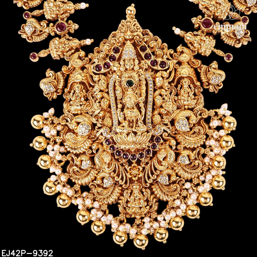 Long Necklace Premium Nakshi