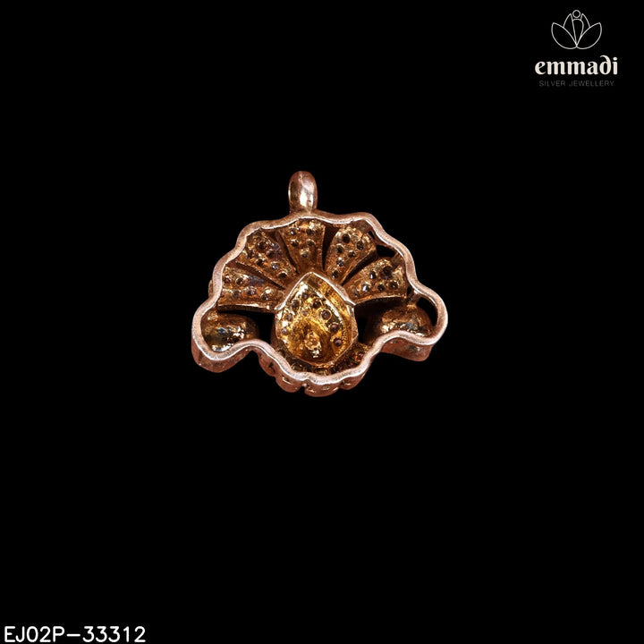 Pendant Brouch Moissanite