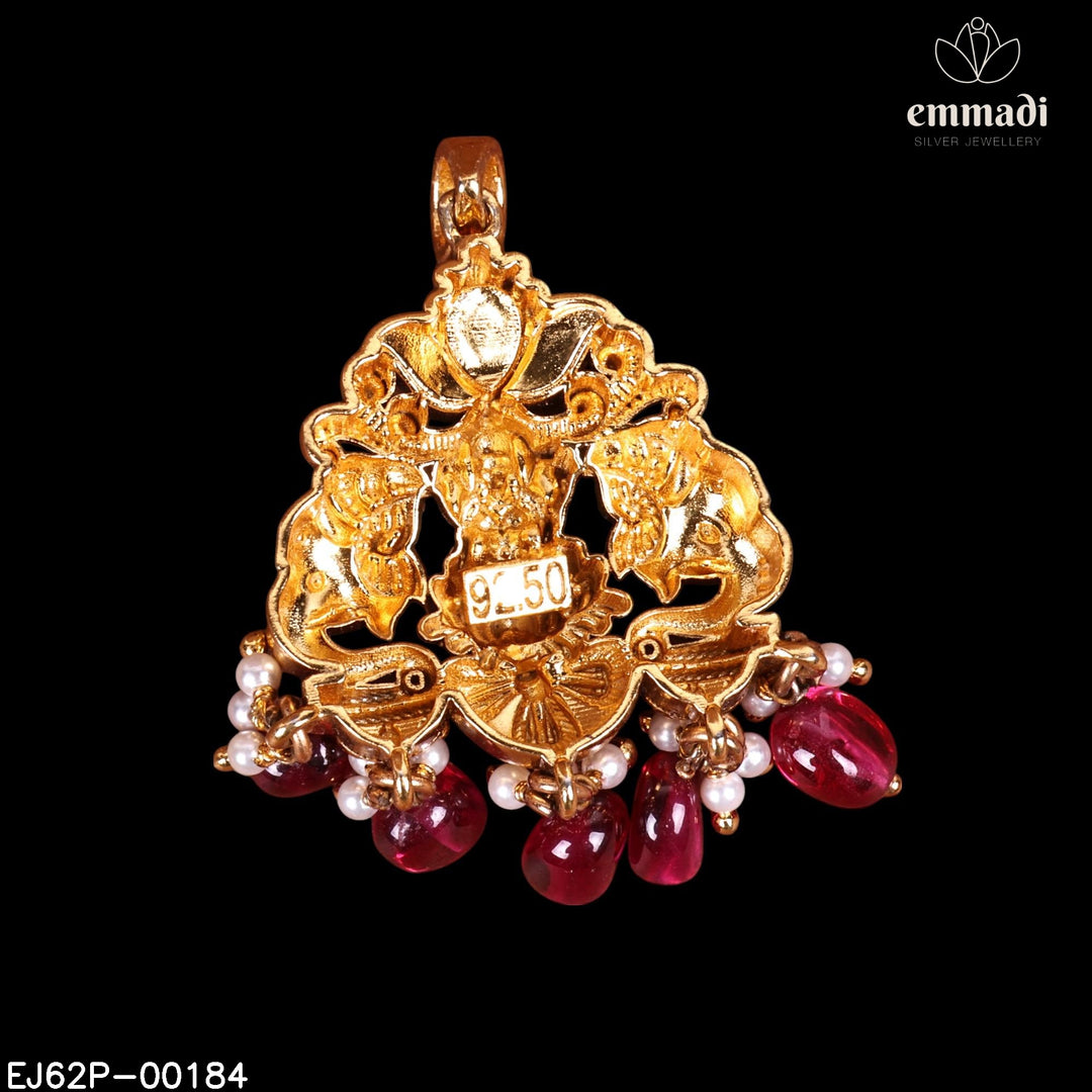 Pendant Premium Kundan Nakshi