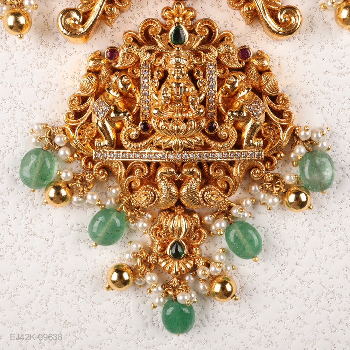 Short Necklace Premium Nakshi