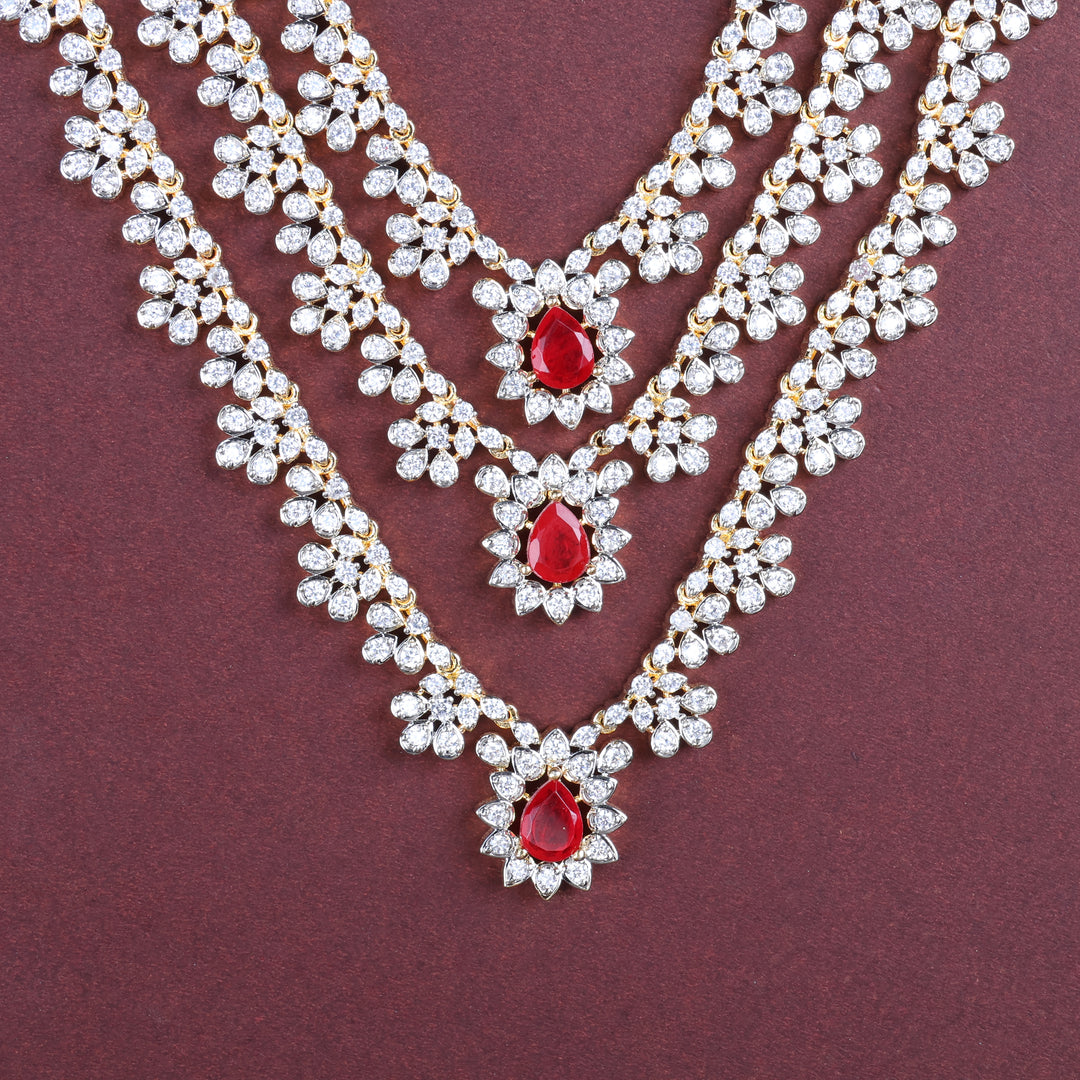 Long Necklace Premium Cz