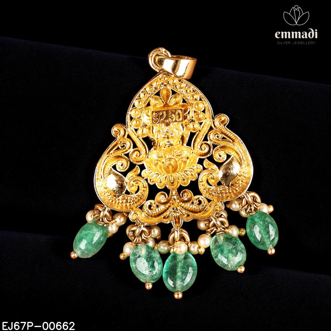 Pendant Premium Kundan Nakshi