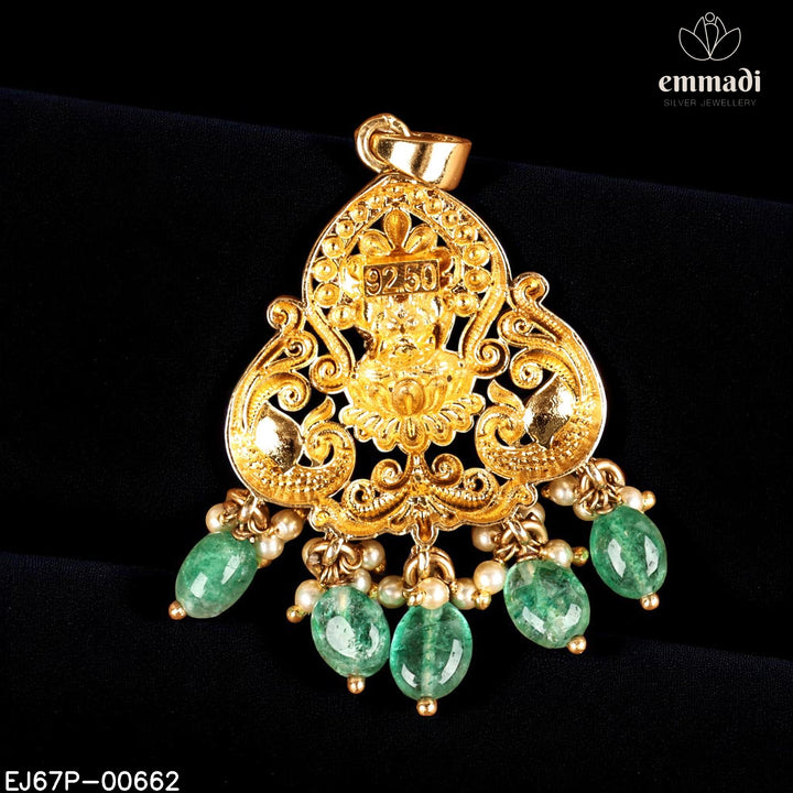 Pendant Premium Kundan Nakshi