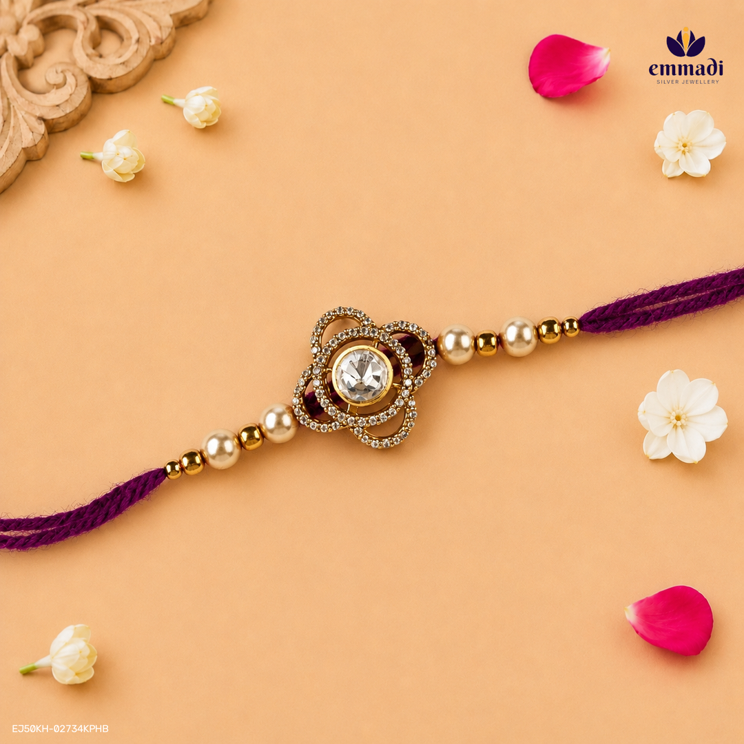 RAKHI,RAKHI MOISSANITE