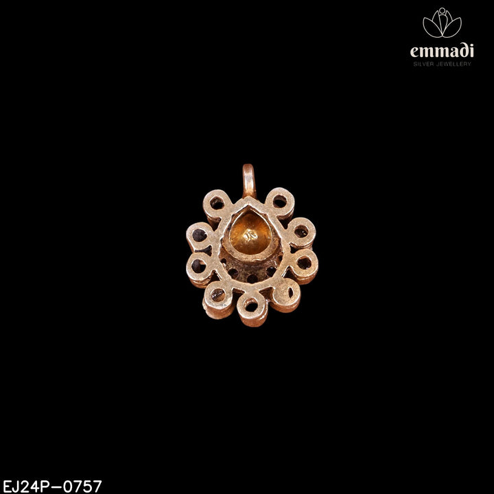 Pendant Brouch Moissanite