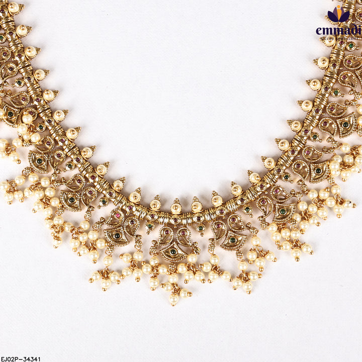 Long Necklace Nakshi