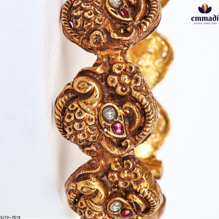 Bangles Kundan Nakshi