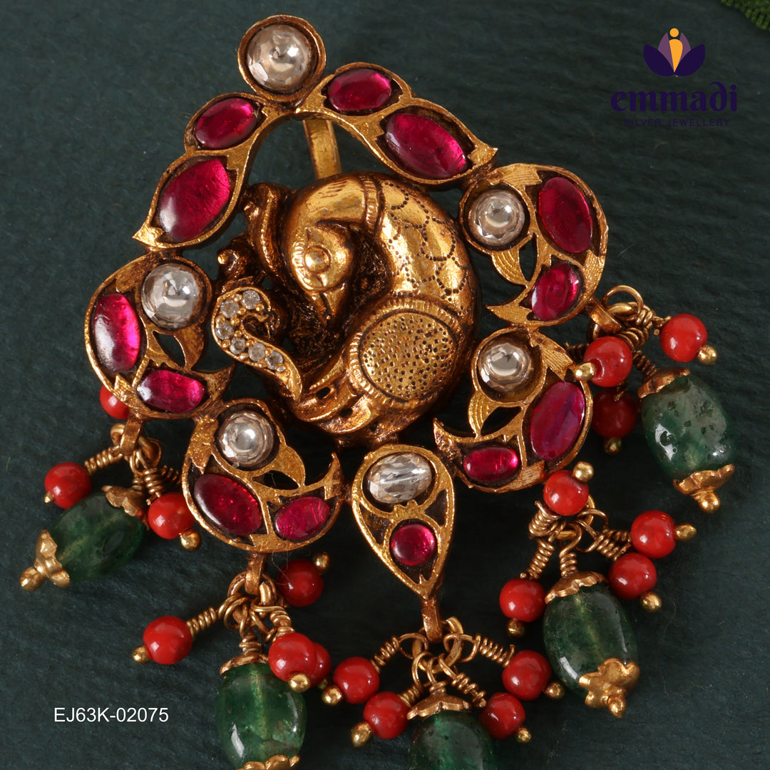 Pendant Kundan Nakshi