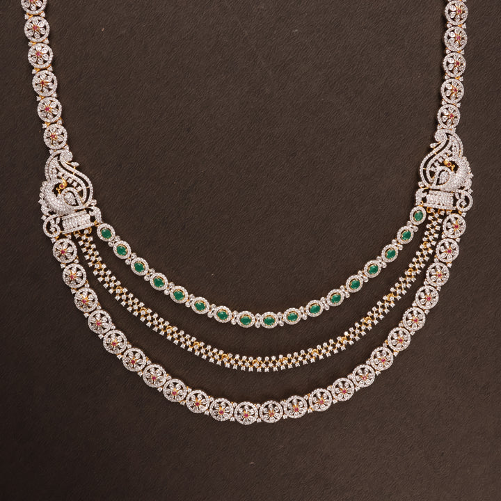 Long Necklace Premium Cz