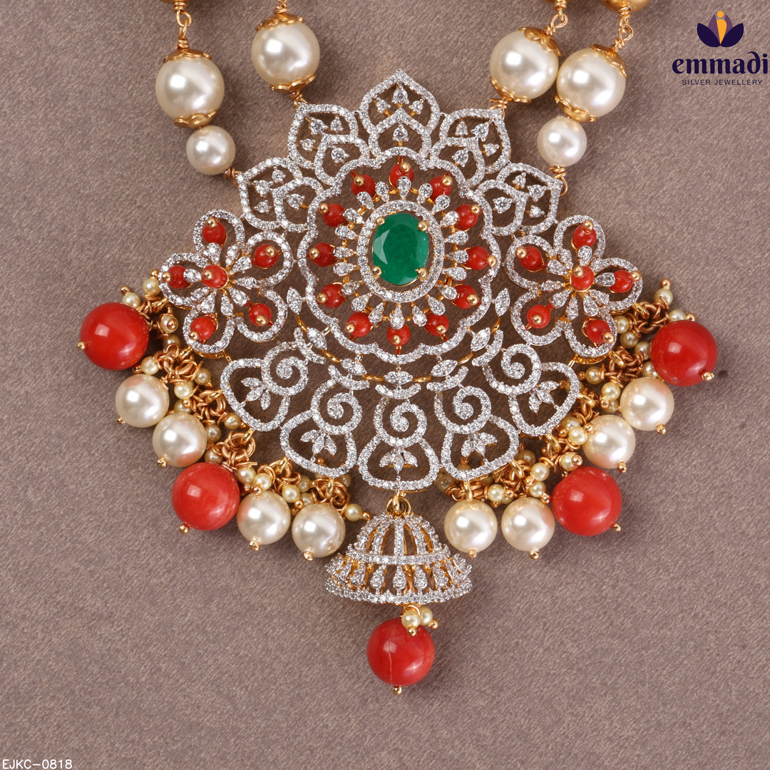 Long Necklace Premium Cz