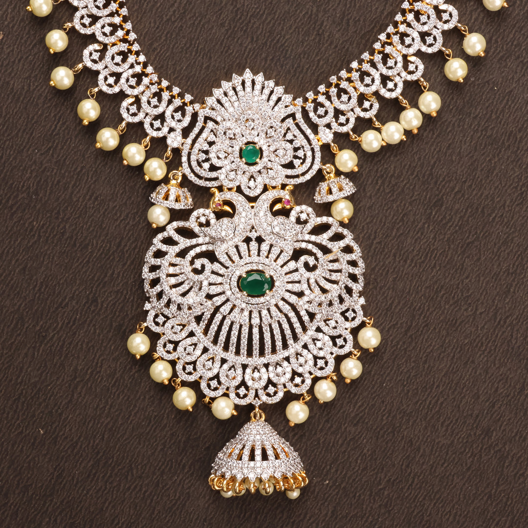 Long Necklace Premium Cz
