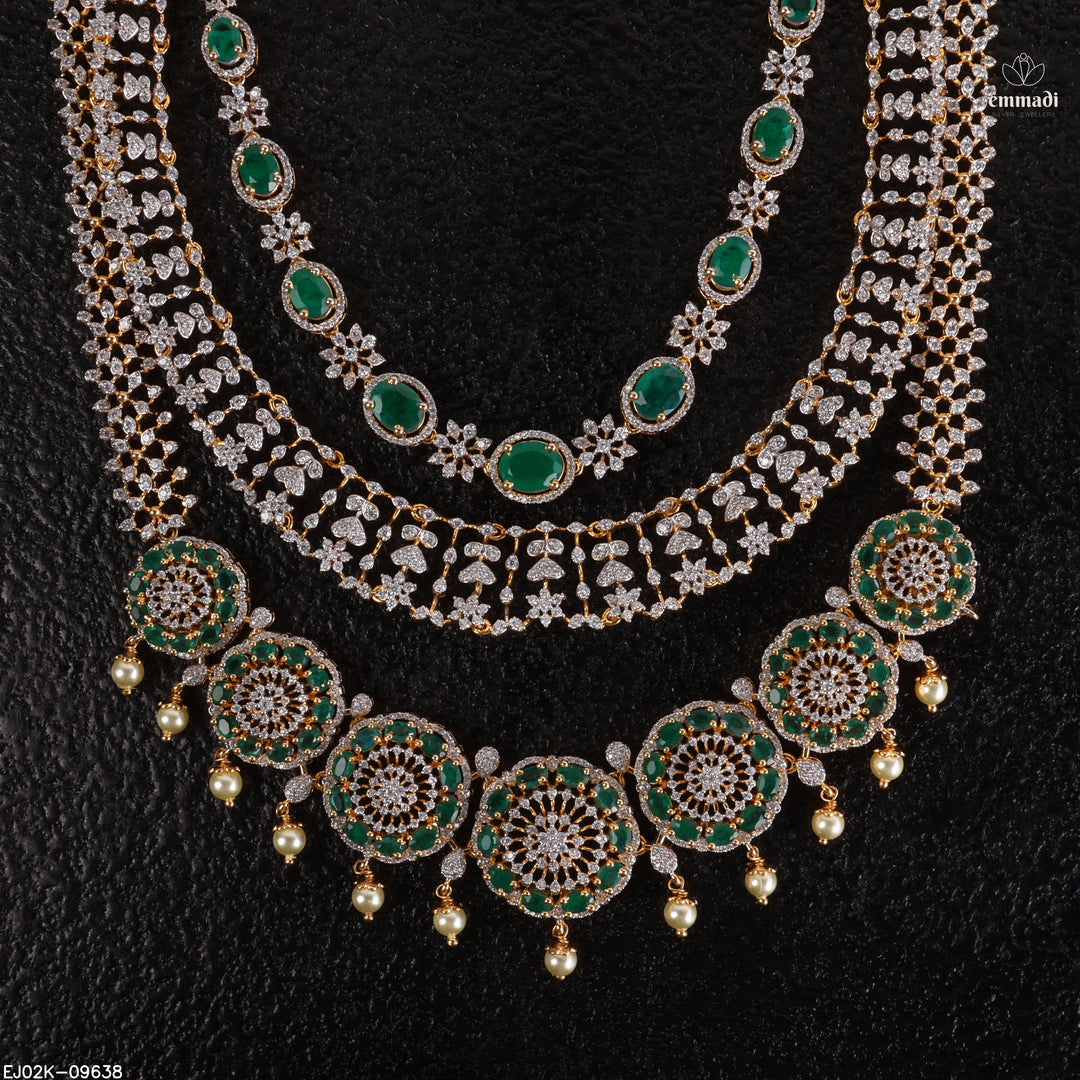 Long Necklace Premium Cz